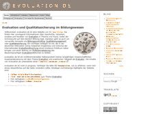 Tablet Screenshot of evoluation.de
